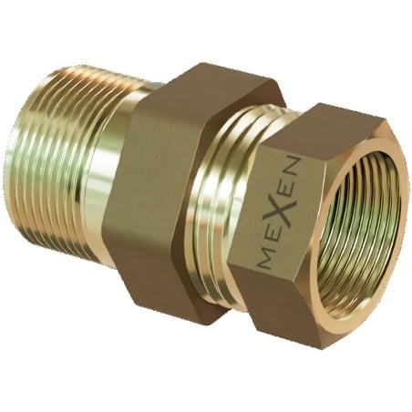 Mexen BRASS raccord droit en laiton 1/2 Mâle x 1/2 Femelle - W97417-1212