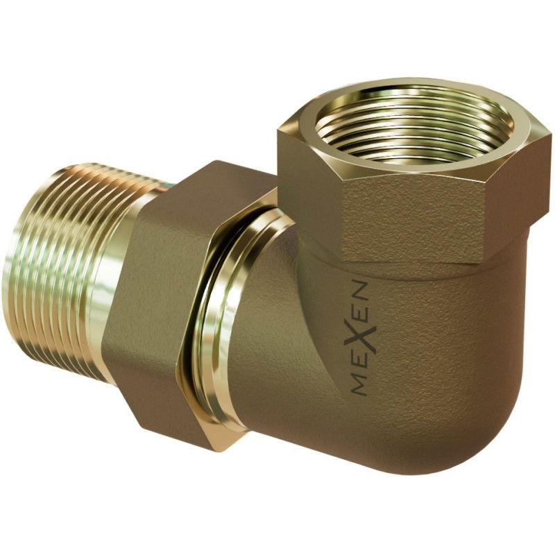 Mexen BRASS Raccord coudé en laiton 6/4 M x 6/4 F - W97418-6464