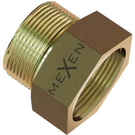 Mexen BRASS réduction écrou-taré en laiton 1/2 GW x 1/2 GZ - W97419-1212
