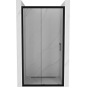Mexen Apia porte de douche coulissante 135 cm, transparent, noir - 845-135-000-70-00