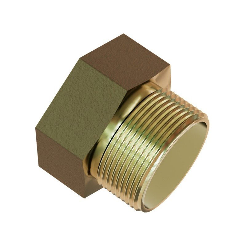 Mexen BRASS réduction écrou-fileté en laiton 6/4 GW x 1 GZ - W97419-6410
