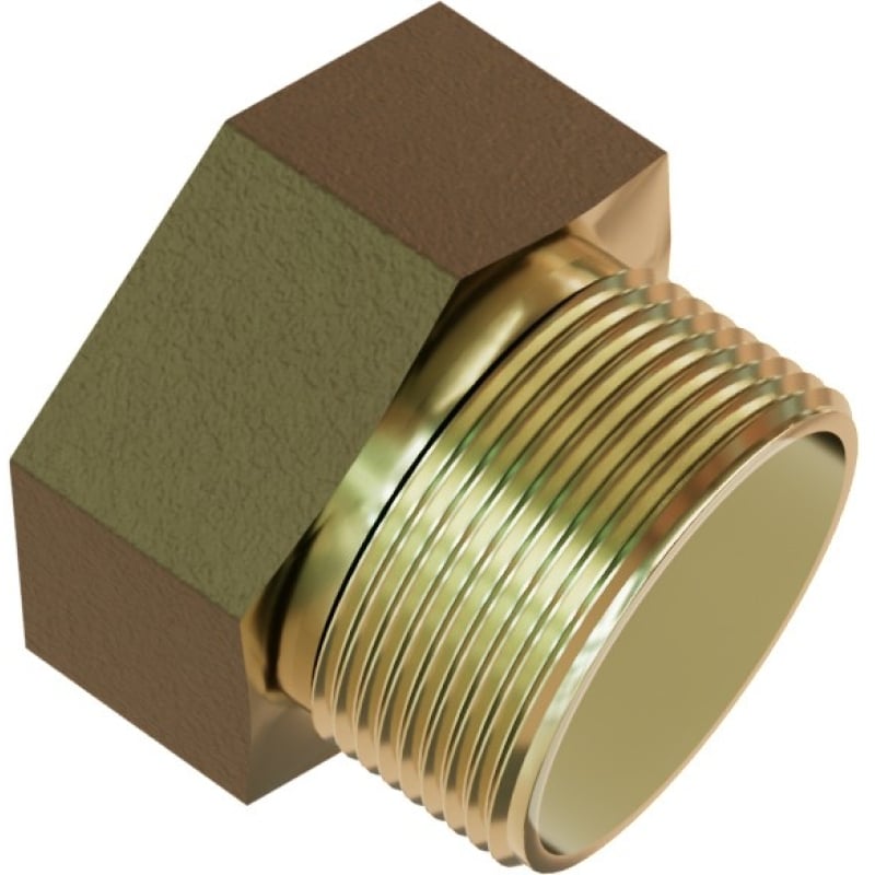 Mexen BRASS réduction écrou-vis en laiton 2 GW x 6/4 GZ - W97419-2064