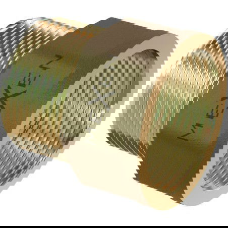 Mexen BRASS rallonge en laiton 1/2 FI x 1/2 MI, 30 mm - W97420-1212-30