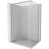 Mexen Rox cabine de douche coulissante 105 x 75 cm, transparent, nickel brossé - 8C2-105-075-97-00