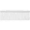 Mexen Rivel armoire de salle de bain 80 cm avec lavabo Otis, 1 tiroir, rainuré, blanc mat - 91A20-08023-1-BF01-W18M01