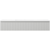 Mexen Rivel meuble de salle de bain 120 cm avec lavabo Otis, 1 tiroir, rainuré, gris mat/blanc mat - 91A20-12023-1-BF62-W18M01