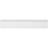 Mexen Rivel meuble de salle de bain 140 cm avec lavabo Otis, 1 tiroir, rainuré, blanc mat - 91A20-14023-1-BF01-W18M01