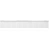 Mexen Rivel meuble de salle de bain 160 cm avec lavabo Otis, 1 tiroir, rainuré, blanc mat - 91A20-16023-1-BF01-W18M01