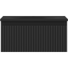 Mexen Rivel meuble de salle de bain 50 cm avec lavabo Vela, 1 tiroir, rainure, noir mat - 91A20-05023-1-BF71-W23M71