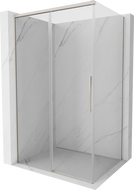 Mexen Rox cabine de douche coulissante 130 x 90 cm, transparent, nickel brossé - 8C2-130-090-97-00