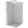 Mexen Rox cabine de douche coulissante 95 x 95 cm, transparent, nickel brossé - 8C2-095-095-97-00