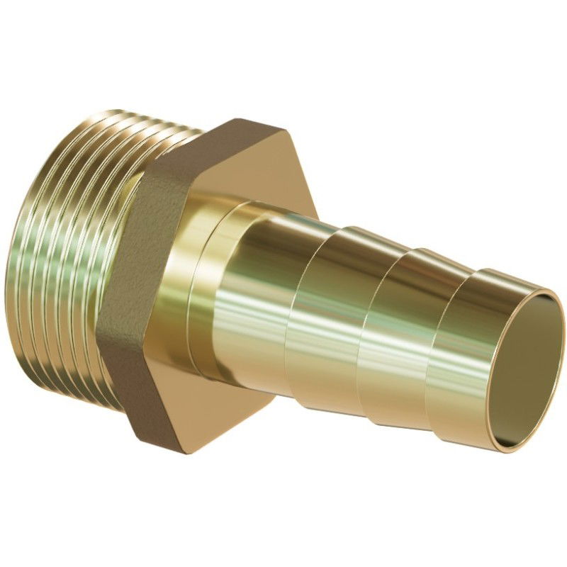 Mexen BRASS raccord pour tuyau en laiton 3/8 GZ x 10 mm - W97421-3810