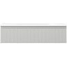 Mexen Rivel meuble de salle de bains 90 cm avec lavabo Vela, 1 tiroir, rainuré, gris mat/blanc mat - 91A20-09023-1-BF62-W23M01