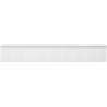 Mexen Rivel meuble de salle de bain 160 cm avec lavabo Vela, 1 tiroir, rainuré, blanc mat - 91A20-16023-1-BF01-W23M01