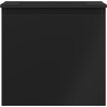 Mexen Orio meuble de salle de bains 50 cm avec lavabo Otis, 1 tiroir, noir mat - 91A10-05047-1-BF71-W18M71