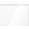 Mexen Orio meuble de salle de bain 60 cm avec lavabo Otis, 1 tiroir, blanc brillant - 91A10-06047-1-BF00-W18M00