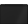Mexen Orio meuble de salle de bain 70 cm avec lavabo Otis, 1 tiroir, noir mat - 91A10-07047-1-BF71-W18M71