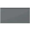 Mexen Orio meuble de salle de bain 90 cm avec lavabo Otis, 1 tiroir, graphite mat/blanc mat - 91A10-09047-1-BF66-W18M01