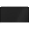 Mexen Orio meuble de salle de bains 90 cm avec lavabo Otis, 1 tiroir, noir mat - 91A10-09047-1-BF71-W18M71