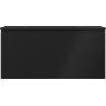 Mexen Orio meuble de salle de bain 100 cm avec lavabo Otis, 1 tiroir, noir mat - 91A10-10047-1-BF71-W18M71