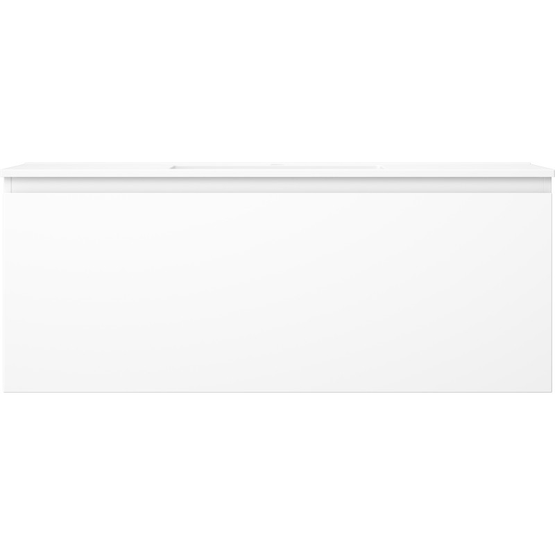 Mexen Orio meuble de salle de bains 120 cm avec lavabo Otis, 1 tiroir, blanc mat - 91A10-12047-1-BF01-W18M01