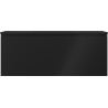 Mexen Orio armoire de salle de bains 120 cm avec lavabo Otis, 1 tiroir, noir mat - 91A10-12047-1-BF71-W18M71