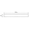 Mexen Flat M13 cache 2 en 1 pour drain linéaire 70 cm, or rose - 1619070
