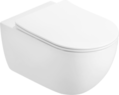 Mexen Carmen cuvette WC Rimless Tornado avec abattant slim à descente progressive, duroplast, blanc brillant - 3088L4000T