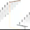 Paroi de douche coulissante à 2 panneaux Mexen Fox 85 x 150 cm, transparent, cuivre brossé - 891-085-002-65-00