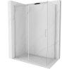 Mexen Omega cabine de douche coulissante 140 x 70 cm, transparent, chrome - 825-140-070-01-00