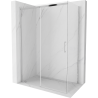 Mexen Omega cabine de douche coulissante 160 x 90 cm, transparent, chrome - 825-160-090-01-00