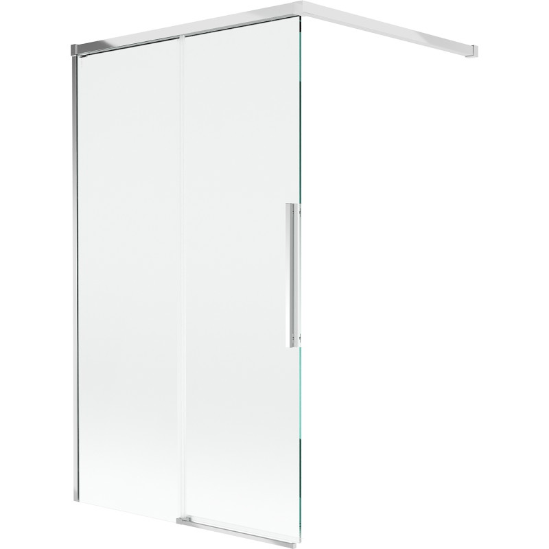 Mexen Rox paroi de baignoire à 2 volets coulissants 140 x 150 cm, transparent, chrome - 8C9-140-003-01-00