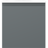 Mexen Orio meuble de salle de bains 45 cm avec lavabo Vela, 1 tiroir, graphite mat/blanc mat - 91A10-04547-1-BF66-W23M01