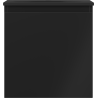Mexen Orio armoire de salle de bain 45 cm avec lavabo Vela, 1 tiroir, noir mat - 91A10-04547-1-BF71-W23M71
