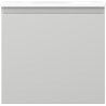 Mexen Orio armoire de salle de bains 50 cm avec lavabo Vela, 1 tiroir, gris mat/blanc mat - 91A10-05047-1-BF62-W23M01