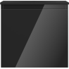 Mexen Orio armoire de salle de bain 50 cm avec lavabo Vela, 1 tiroir, noir brillant/noir mat - 91A10-05047-1-BF70-W23M71