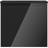 Mexen Orio armoire de salle de bains 50 cm avec lavabo Vela, 1 tiroir, noir brillant/noir mat - 91A10-05047-1-BF70-W23M71