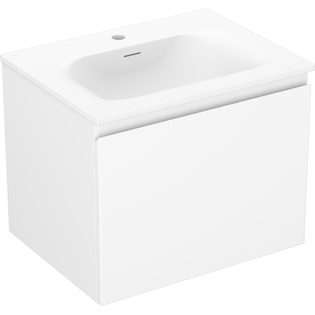 Mexen Orio meuble de salle de bains 60 cm avec lavabo Vela, 1 tiroir, blanc mat - 91A10-06047-1-BF01-W23M01