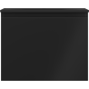 Mexen Orio armoire de salle de bains 60 cm avec lavabo Vela, 1 tiroir, noir mat - 91A10-06047-1-BF71-W23M71