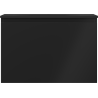 Mexen Orio meuble de salle de bain 70 cm avec lavabo Vela, 1 tiroir, noir mat - 91A10-07047-1-BF71-W23M71