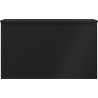 Mexen Orio meuble de salle de bain 80 cm avec lavabo Vela, 1 tiroir, noir mat - 91A10-08047-1-BF71-W23M71