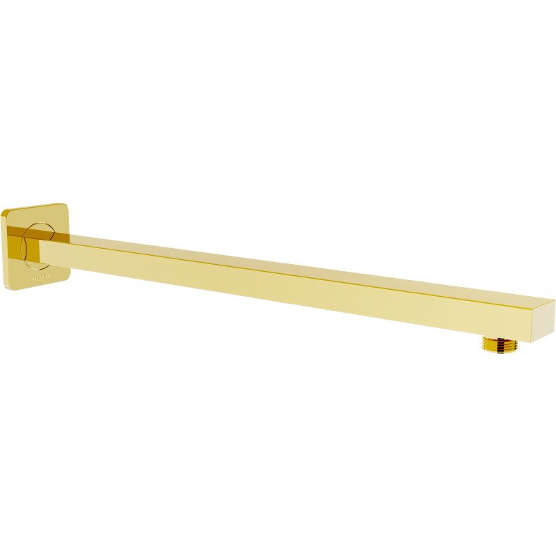 Mexen Cube bras de douche mural 40 cm doré - 79112-50