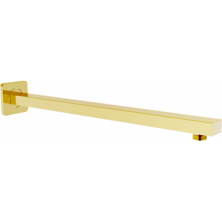 Mexen Cube bras de douche mural 40 cm doré - 79112-50