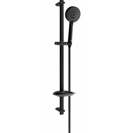 Mexen DB75 ensemble de douche coulissante, noir - 785754584-70