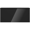 Mexen Orio armoire de salle de bain 100 cm avec lavabo Vela, 1 tiroir, noir brillant/noir mat - 91A10-10047-1-BF70-W23M71