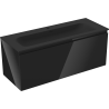 Mexen Orio meuble de salle de bains 120 cm avec lavabo Vela, 1 tiroir, noir brillant/noir mat - 91A10-12047-1-BF70-W23M71