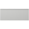 Mexen Rivel meuble de salle de bain 120 cm avec lavabo Otis, 1 tiroir, rainuré, gris mat/blanc mat - 91A20-12047-1-BF62-W18M01