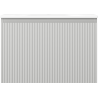 Mexen Rivel armoire de salle de bain 70 cm avec lavabo Vela, 1 tiroir, cannelé, gris mat/blanc mat - 91A20-07047-1-BF62-W23M01