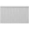 Mexen Rivel meuble de salle de bains 80 cm avec lavabo Vela, 1 tiroir, rainuré, gris mat/blanc mat - 91A20-08047-1-BF62-W23M01