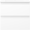Mexen Orio meuble de salle de bain 50 cm avec lavabo Otis, 2 tiroirs, blanc mat - 91A10-05047-2-BFF01-W18M01